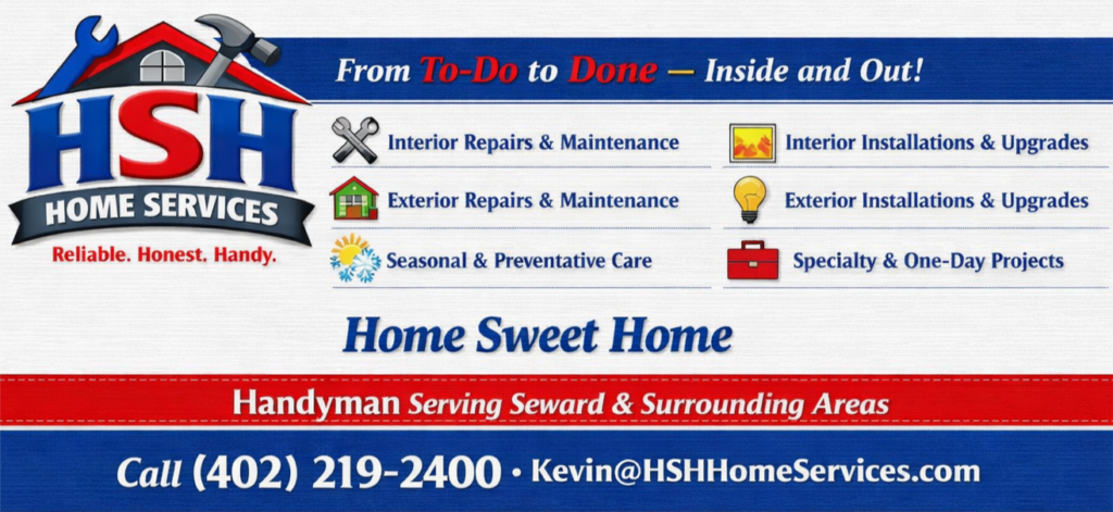 Home Sweet Home Services official local flyer